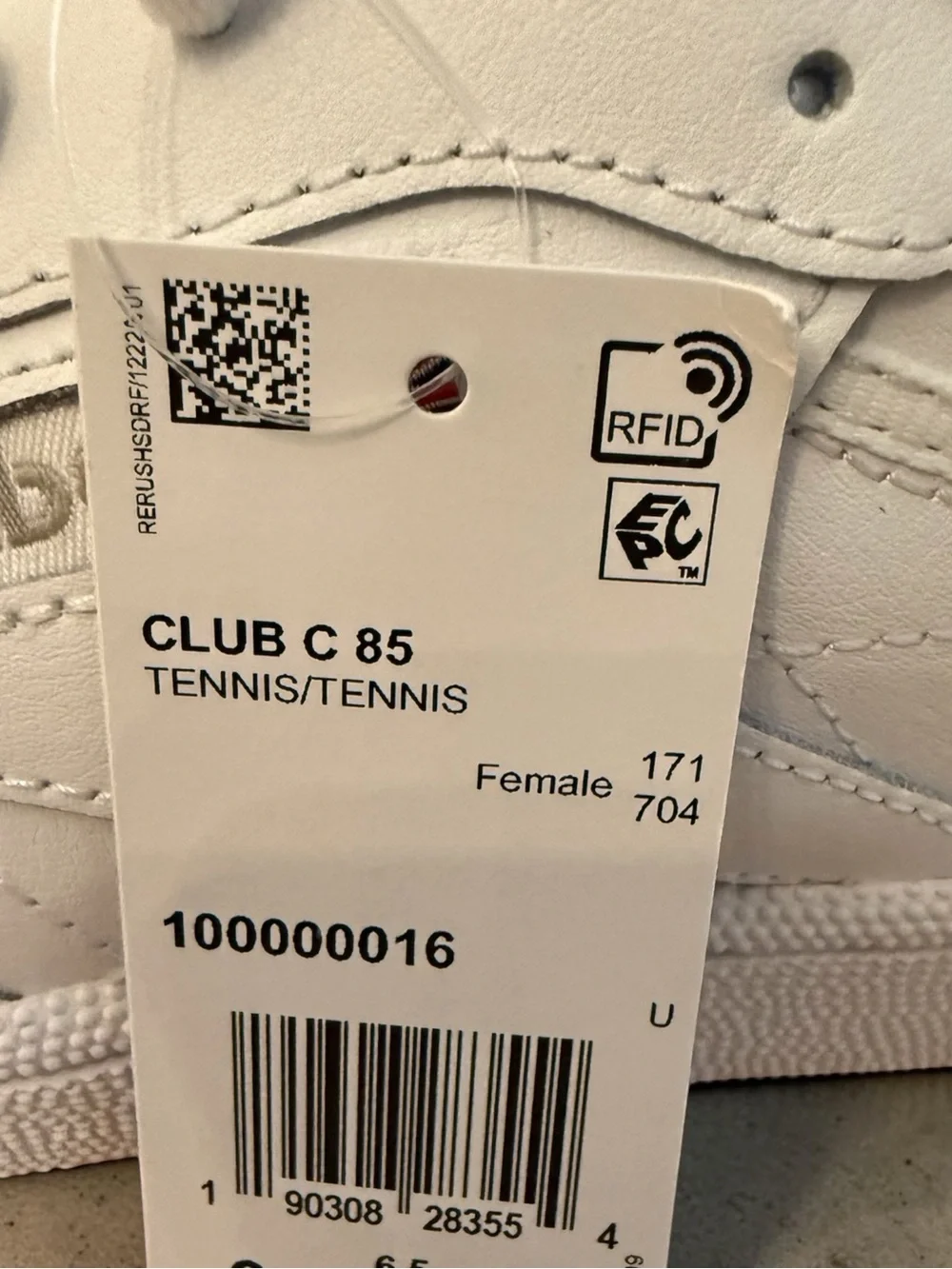 Reebok Club C 85 Women’s White Leather Sneaker